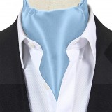 Exklusives Ascot-Halstuch für Herren - Blau Krawatten für Hochzeit